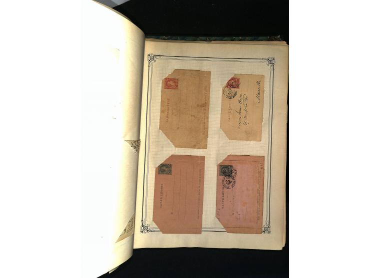 1816/1950(ca.), sehr interessante Sammlung mit hunderten von Briefen ab etwas Ceres, dabei teilweise bessere Frankaturen, Son