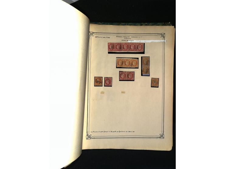 1816/1950(ca.), sehr interessante Sammlung mit hunderten von Briefen ab etwas Ceres, dabei teilweise bessere Frankaturen, Son