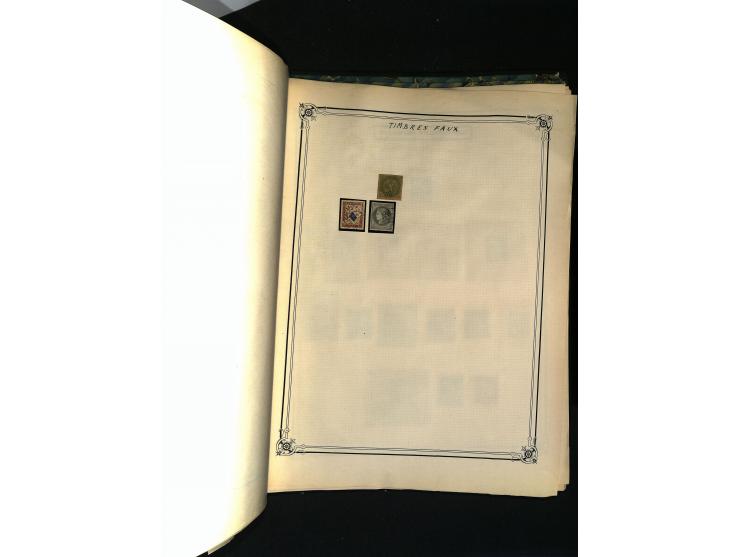 1816/1950(ca.), sehr interessante Sammlung mit hunderten von Briefen ab etwas Ceres, dabei teilweise bessere Frankaturen, Son