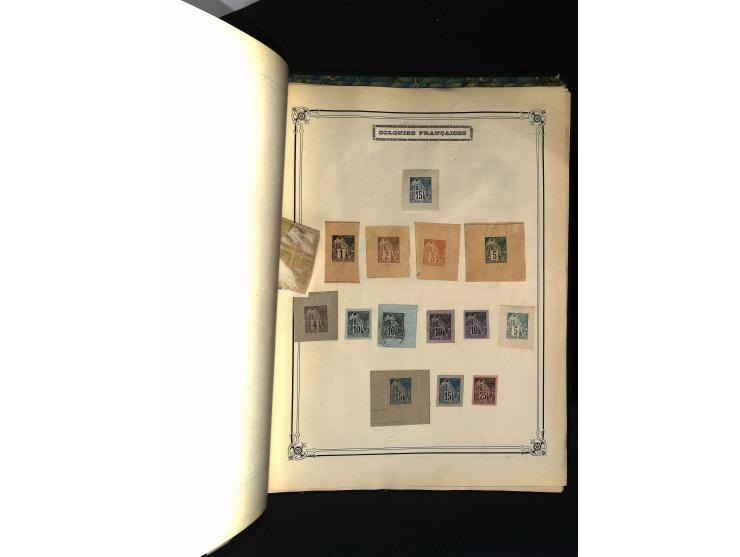 1816/1950(ca.), sehr interessante Sammlung mit hunderten von Briefen ab etwas Ceres, dabei teilweise bessere Frankaturen, Son