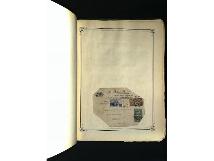 1816/1950(ca.), sehr interessante Sammlung mit hunderten von Briefen ab etwas Ceres, dabei teilweise bessere Frankaturen, Son