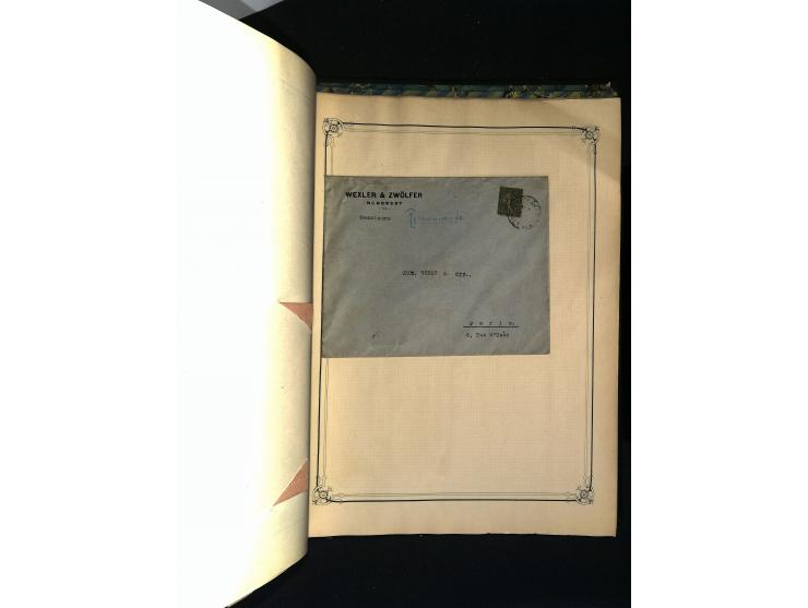 1816/1950(ca.), sehr interessante Sammlung mit hunderten von Briefen ab etwas Ceres, dabei teilweise bessere Frankaturen, Son