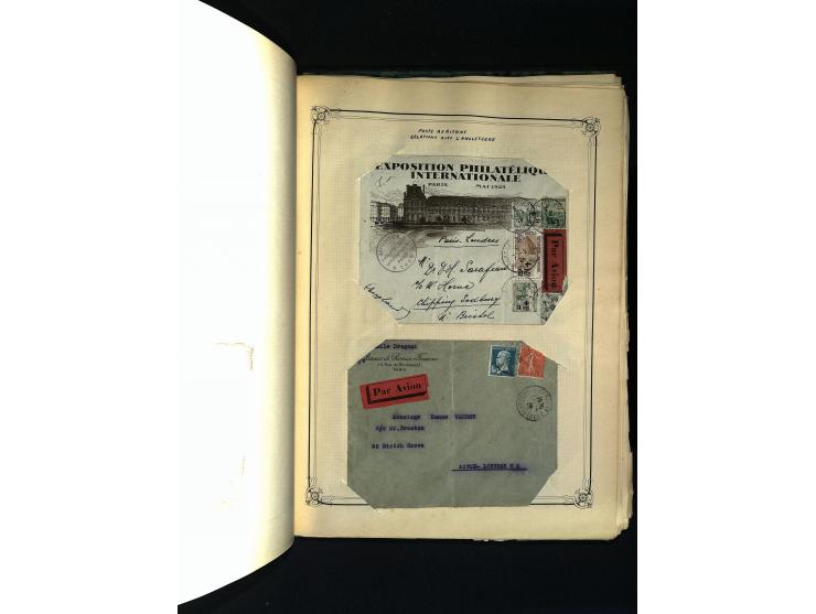 1816/1950(ca.), sehr interessante Sammlung mit hunderten von Briefen ab etwas Ceres, dabei teilweise bessere Frankaturen, Son