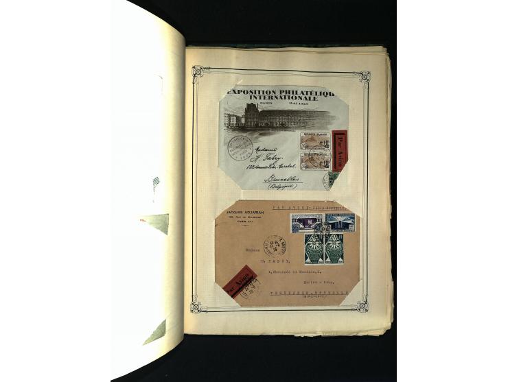 1816/1950(ca.), sehr interessante Sammlung mit hunderten von Briefen ab etwas Ceres, dabei teilweise bessere Frankaturen, Son