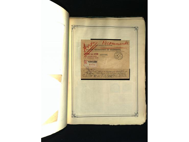 1816/1950(ca.), sehr interessante Sammlung mit hunderten von Briefen ab etwas Ceres, dabei teilweise bessere Frankaturen, Son