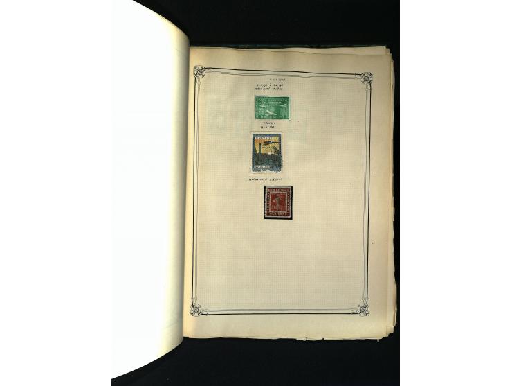 1816/1950(ca.), sehr interessante Sammlung mit hunderten von Briefen ab etwas Ceres, dabei teilweise bessere Frankaturen, Son