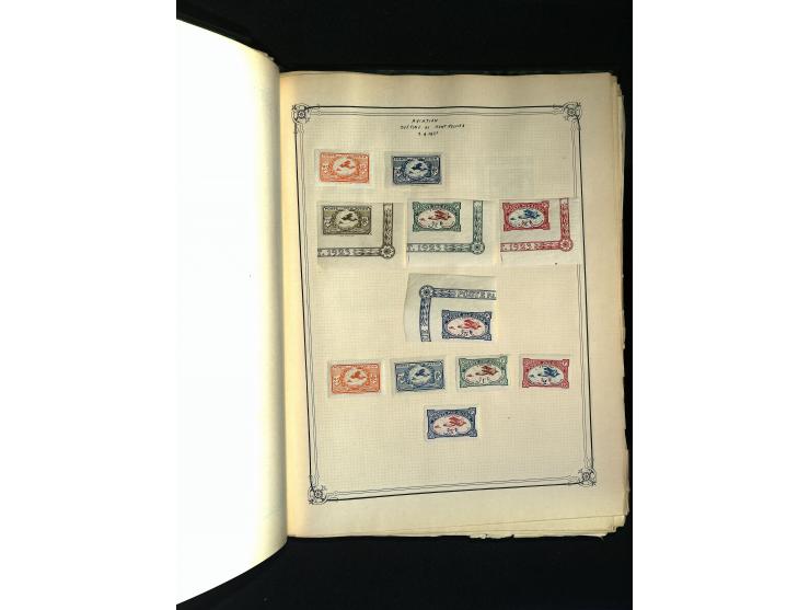 1816/1950(ca.), sehr interessante Sammlung mit hunderten von Briefen ab etwas Ceres, dabei teilweise bessere Frankaturen, Son