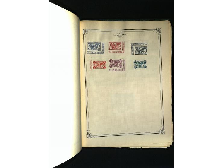 1816/1950(ca.), sehr interessante Sammlung mit hunderten von Briefen ab etwas Ceres, dabei teilweise bessere Frankaturen, Son