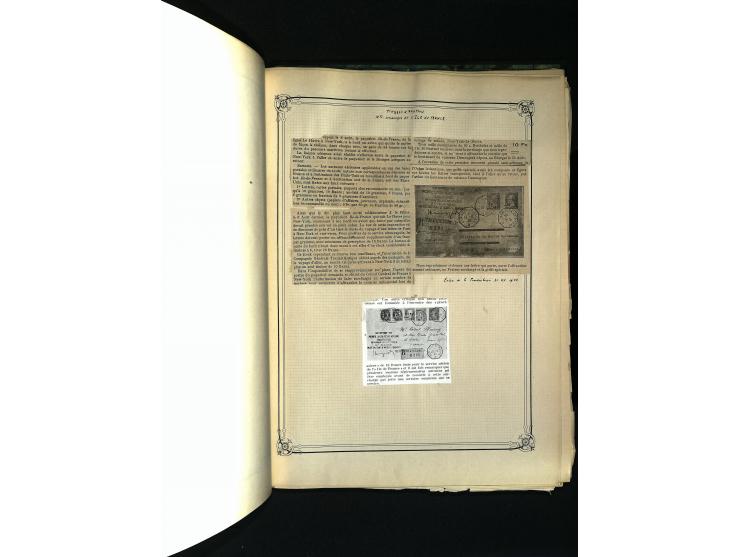 1816/1950(ca.), sehr interessante Sammlung mit hunderten von Briefen ab etwas Ceres, dabei teilweise bessere Frankaturen, Son