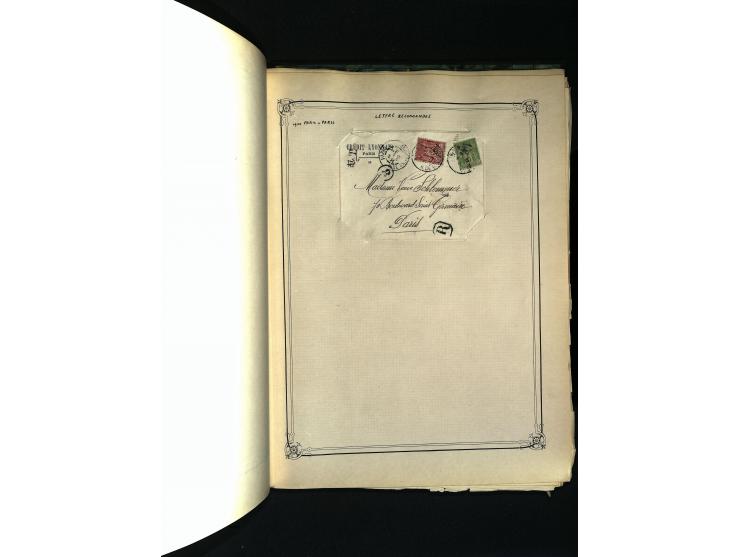 1816/1950(ca.), sehr interessante Sammlung mit hunderten von Briefen ab etwas Ceres, dabei teilweise bessere Frankaturen, Son