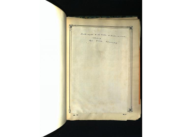 1816/1950(ca.), sehr interessante Sammlung mit hunderten von Briefen ab etwas Ceres, dabei teilweise bessere Frankaturen, Son
