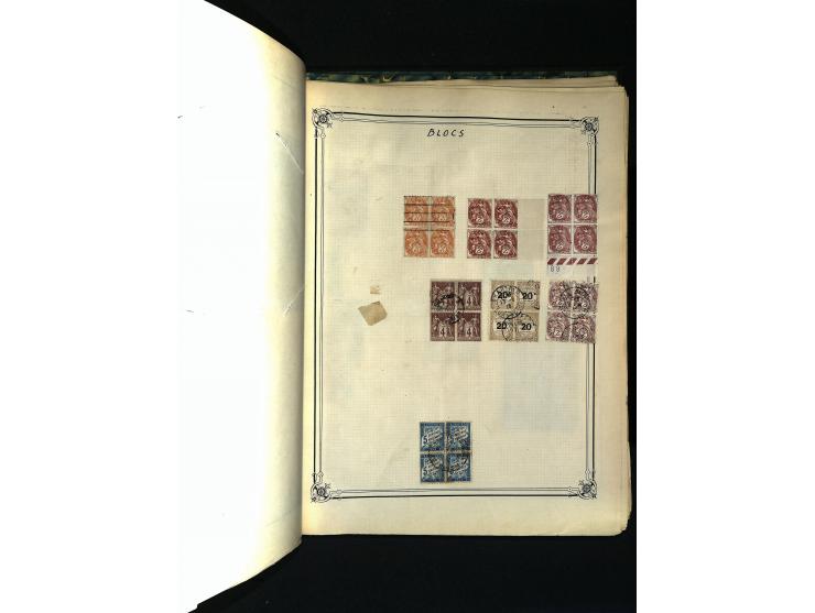 1816/1950(ca.), sehr interessante Sammlung mit hunderten von Briefen ab etwas Ceres, dabei teilweise bessere Frankaturen, Son