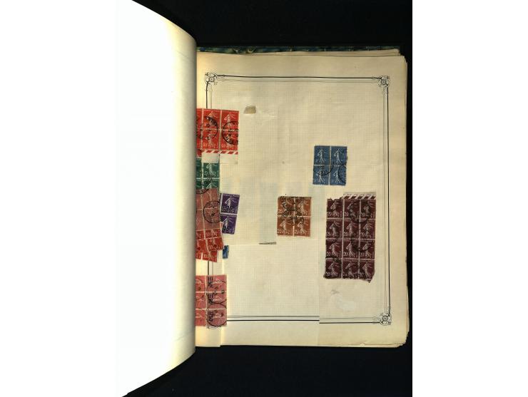 1816/1950(ca.), sehr interessante Sammlung mit hunderten von Briefen ab etwas Ceres, dabei teilweise bessere Frankaturen, Son