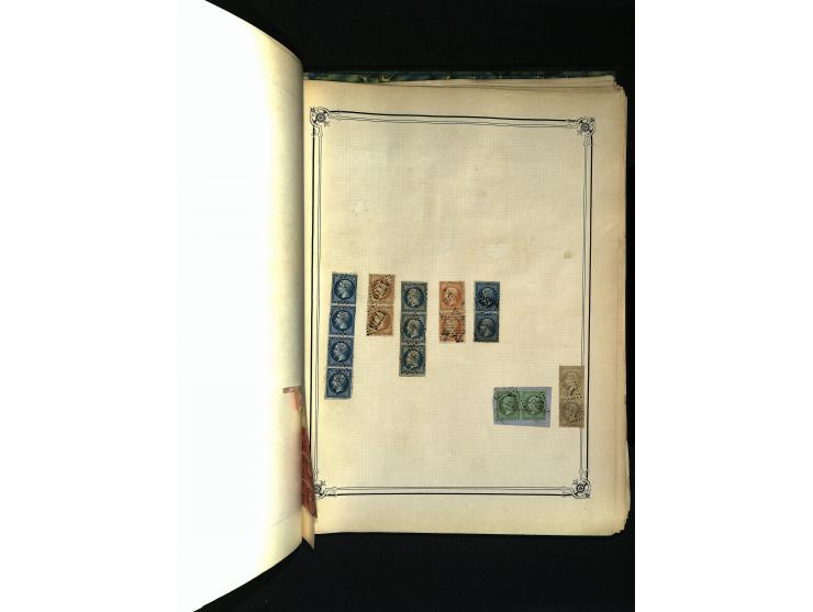 1816/1950(ca.), sehr interessante Sammlung mit hunderten von Briefen ab etwas Ceres, dabei teilweise bessere Frankaturen, Son