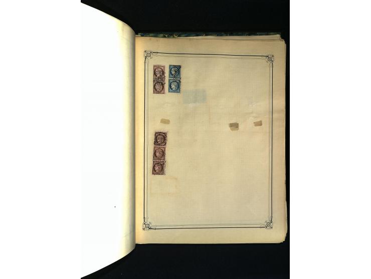 1816/1950(ca.), sehr interessante Sammlung mit hunderten von Briefen ab etwas Ceres, dabei teilweise bessere Frankaturen, Son