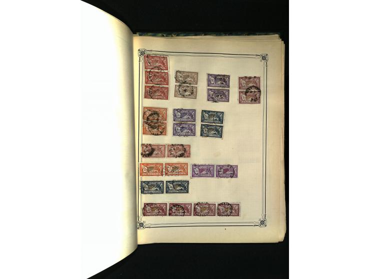 1816/1950(ca.), sehr interessante Sammlung mit hunderten von Briefen ab etwas Ceres, dabei teilweise bessere Frankaturen, Son