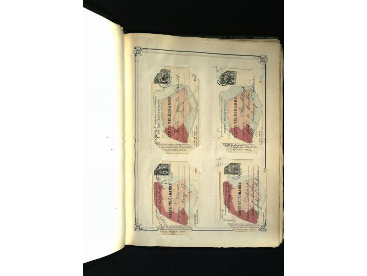 1816/1950(ca.), sehr interessante Sammlung mit hunderten von Briefen ab etwas Ceres, dabei teilweise bessere Frankaturen, Son