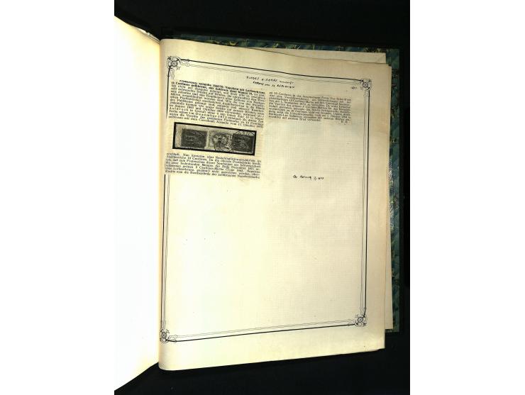 1816/1950(ca.), sehr interessante Sammlung mit hunderten von Briefen ab etwas Ceres, dabei teilweise bessere Frankaturen, Son