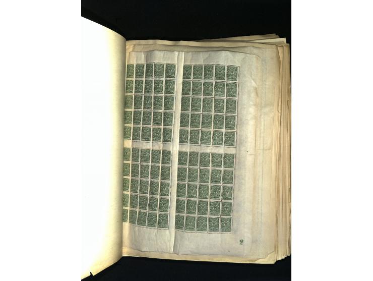 1816/1950(ca.), sehr interessante Sammlung mit hunderten von Briefen ab etwas Ceres, dabei teilweise bessere Frankaturen, Son