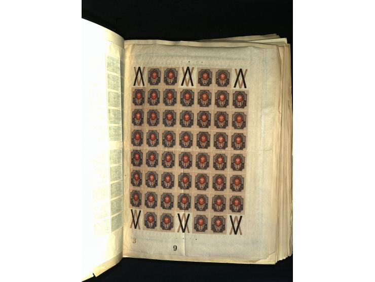 1816/1950(ca.), sehr interessante Sammlung mit hunderten von Briefen ab etwas Ceres, dabei teilweise bessere Frankaturen, Son