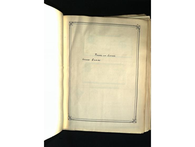 1816/1950(ca.), sehr interessante Sammlung mit hunderten von Briefen ab etwas Ceres, dabei teilweise bessere Frankaturen, Son