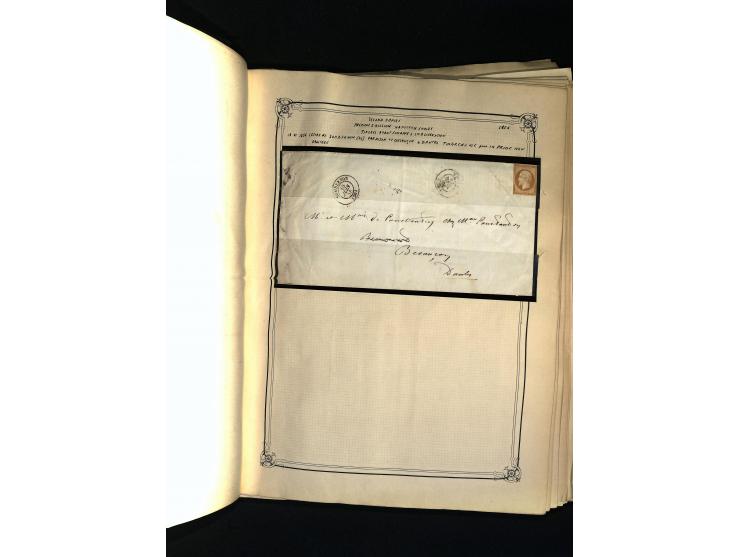 1816/1950(ca.), sehr interessante Sammlung mit hunderten von Briefen ab etwas Ceres, dabei teilweise bessere Frankaturen, Son
