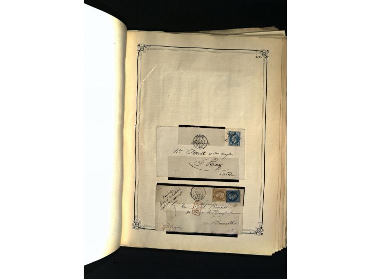 1816/1950(ca.), sehr interessante Sammlung mit hunderten von Briefen ab etwas Ceres, dabei teilweise bessere Frankaturen, Son