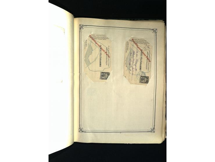 1816/1950(ca.), sehr interessante Sammlung mit hunderten von Briefen ab etwas Ceres, dabei teilweise bessere Frankaturen, Son