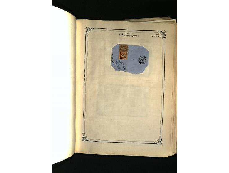 1816/1950(ca.), sehr interessante Sammlung mit hunderten von Briefen ab etwas Ceres, dabei teilweise bessere Frankaturen, Son