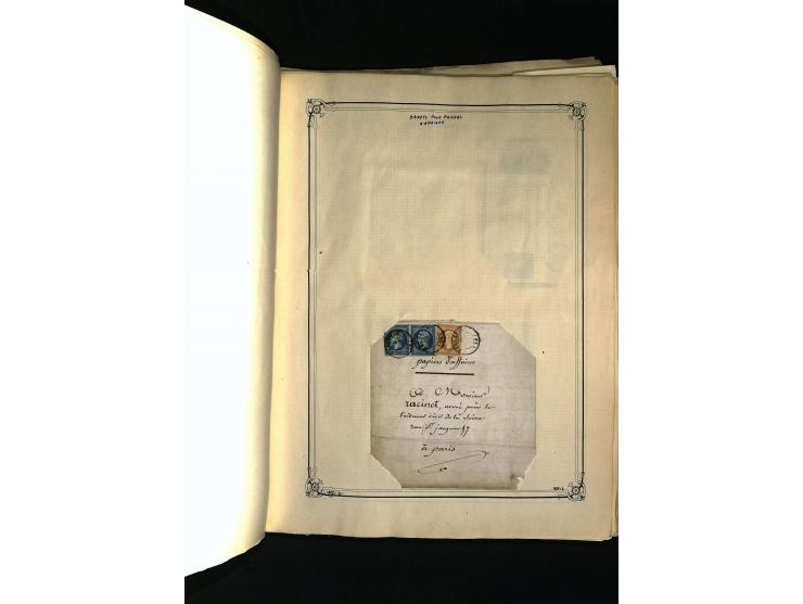 1816/1950(ca.), sehr interessante Sammlung mit hunderten von Briefen ab etwas Ceres, dabei teilweise bessere Frankaturen, Son