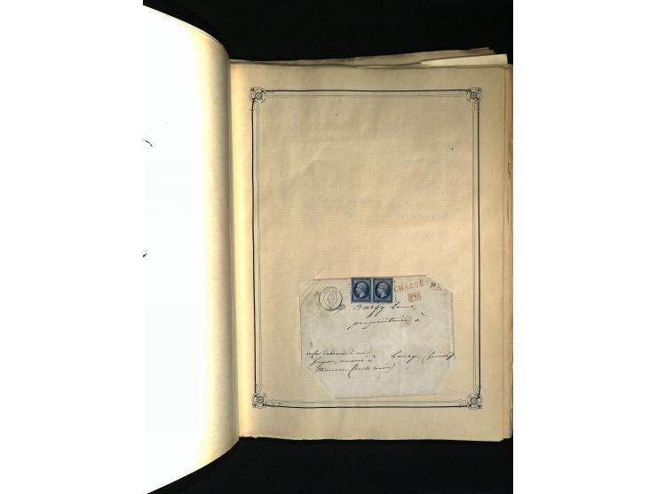 1816/1950(ca.), sehr interessante Sammlung mit hunderten von Briefen ab etwas Ceres, dabei teilweise bessere Frankaturen, Son