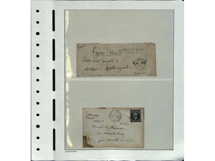 1855, interessante Sammlung "Krim-Krieg" mit 30 Briefen von bzw. an Einheiten im Kriegsgebiet, dabei einige unfrankierte Brie