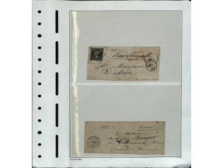 1855, interessante Sammlung "Krim-Krieg" mit 30 Briefen von bzw. an Einheiten im Kriegsgebiet, dabei einige unfrankierte Brie