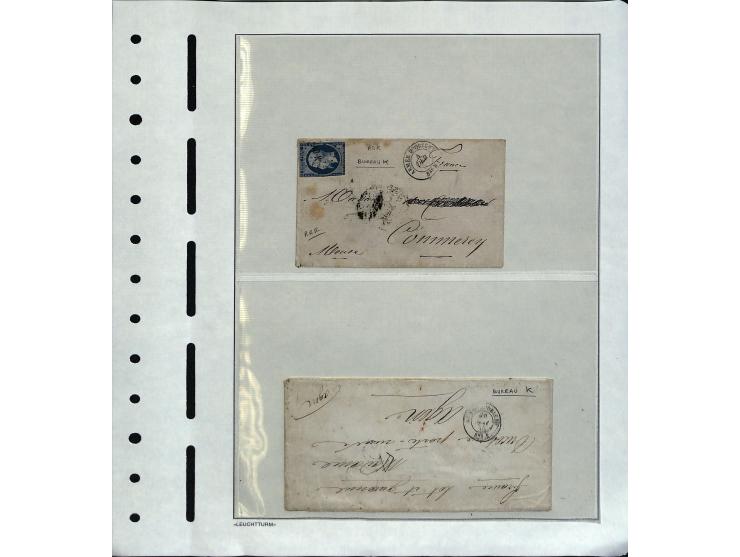 1855, interessante Sammlung "Krim-Krieg" mit 30 Briefen von bzw. an Einheiten im Kriegsgebiet, dabei einige unfrankierte Brie