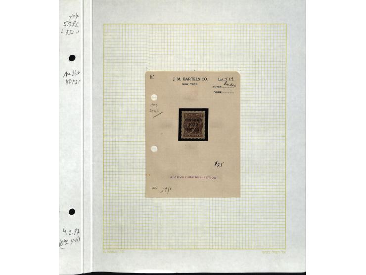 1861/1972, am Anfang meist gestempelte und ungebrauchte Sammlung auf selbstgestalteten Albenblättern, dabei guter Teil große 
