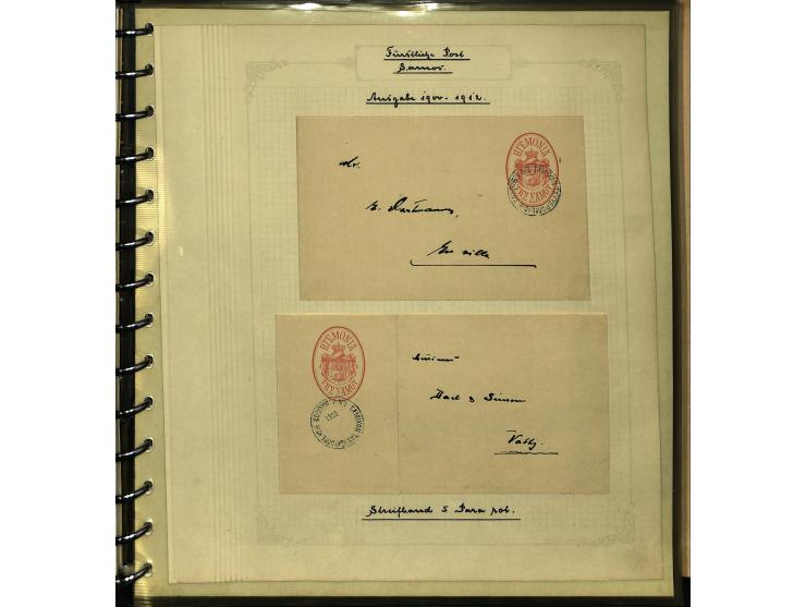 1878/1915, hochinteressante ungebrauchte und gestempelte Sammlung mit vielen besseren Werten und Besonderheiten, beginnend mi