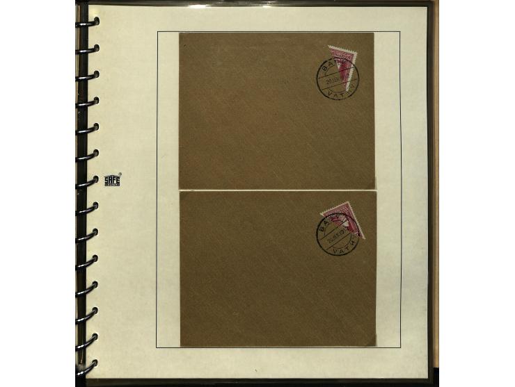 1878/1915, hochinteressante ungebrauchte und gestempelte Sammlung mit vielen besseren Werten und Besonderheiten, beginnend mi