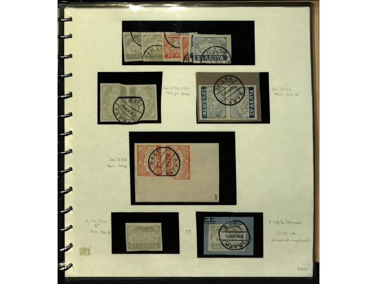 1878/1915, hochinteressante ungebrauchte und gestempelte Sammlung mit vielen besseren Werten und Besonderheiten, beginnend mi