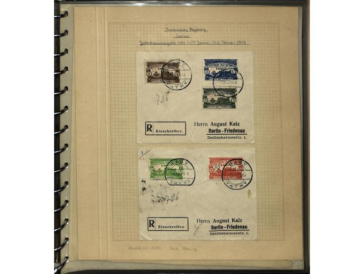 1878/1915, hochinteressante ungebrauchte und gestempelte Sammlung mit vielen besseren Werten und Besonderheiten, beginnend mi