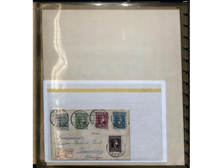 1878/1915, hochinteressante ungebrauchte und gestempelte Sammlung mit vielen besseren Werten und Besonderheiten, beginnend mi
