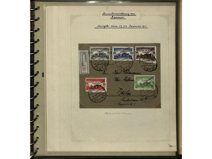 1878/1915, hochinteressante ungebrauchte und gestempelte Sammlung mit vielen besseren Werten und Besonderheiten, beginnend mi
