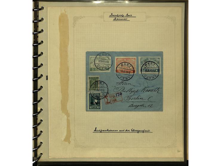 1878/1915, hochinteressante ungebrauchte und gestempelte Sammlung mit vielen besseren Werten und Besonderheiten, beginnend mi