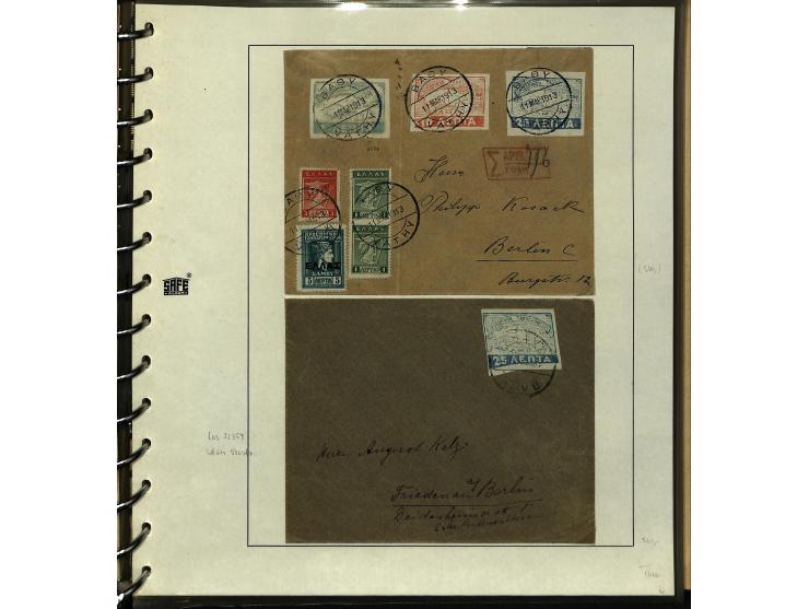 1878/1915, hochinteressante ungebrauchte und gestempelte Sammlung mit vielen besseren Werten und Besonderheiten, beginnend mi
