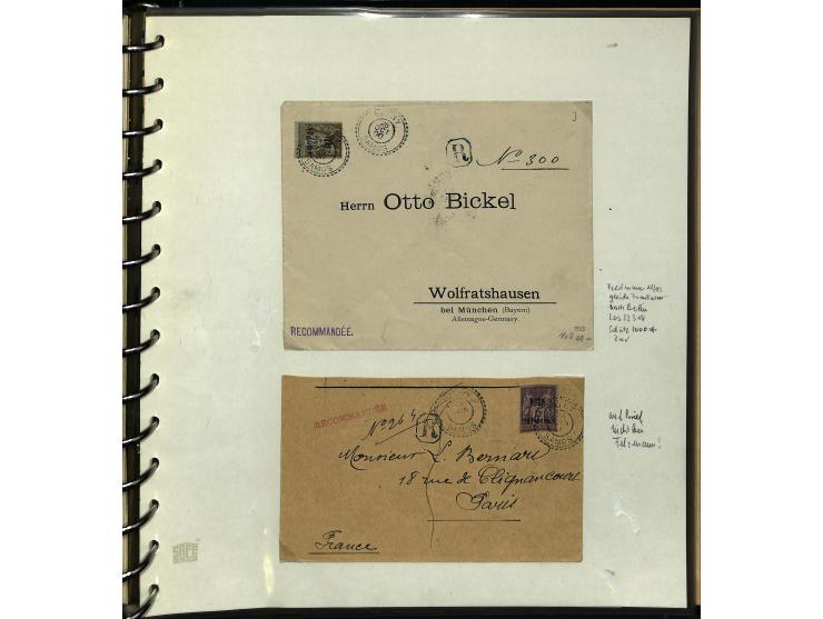 1878/1915, hochinteressante ungebrauchte und gestempelte Sammlung mit vielen besseren Werten und Besonderheiten, beginnend mi