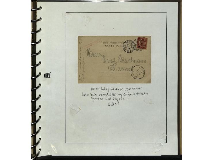 1878/1915, hochinteressante ungebrauchte und gestempelte Sammlung mit vielen besseren Werten und Besonderheiten, beginnend mi