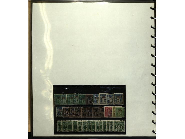 1878/1915, hochinteressante ungebrauchte und gestempelte Sammlung mit vielen besseren Werten und Besonderheiten, beginnend mi