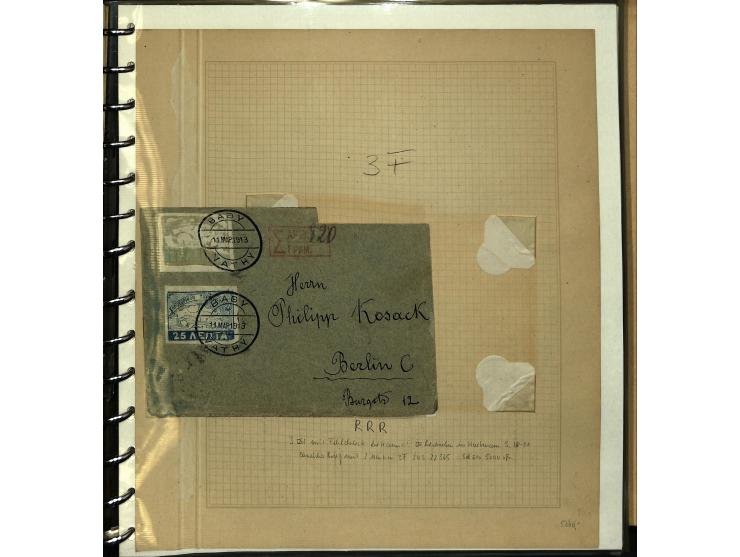 1878/1915, hochinteressante ungebrauchte und gestempelte Sammlung mit vielen besseren Werten und Besonderheiten, beginnend mi