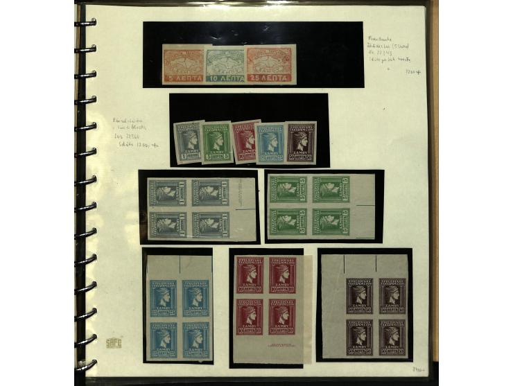 1878/1915, hochinteressante ungebrauchte und gestempelte Sammlung mit vielen besseren Werten und Besonderheiten, beginnend mi