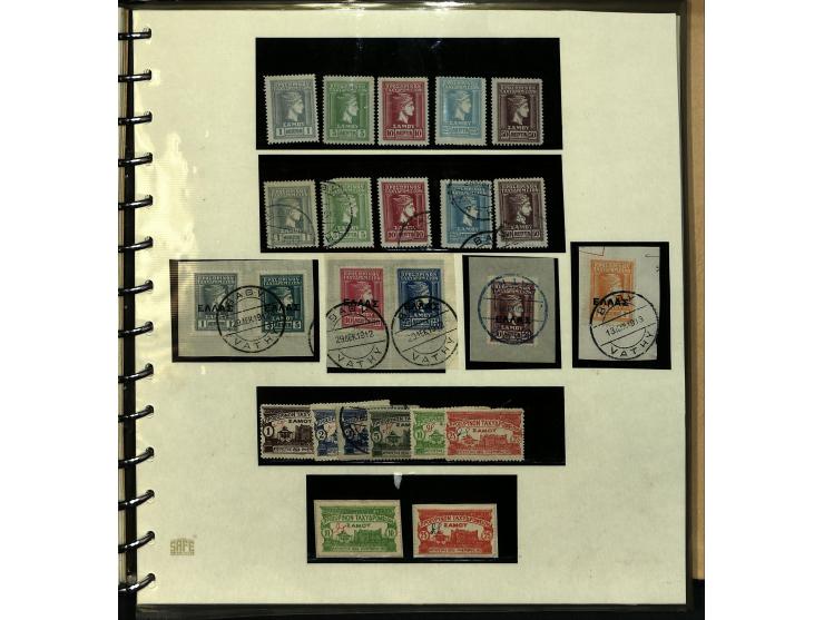 1878/1915, hochinteressante ungebrauchte und gestempelte Sammlung mit vielen besseren Werten und Besonderheiten, beginnend mi