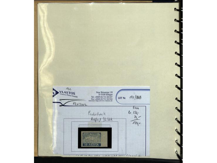 1878/1915, hochinteressante ungebrauchte und gestempelte Sammlung mit vielen besseren Werten und Besonderheiten, beginnend mi